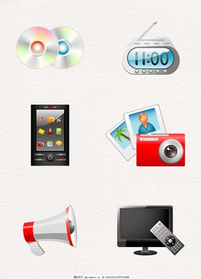 手绘立体风格赋能 六组电子产品元素的AI设计美学探索